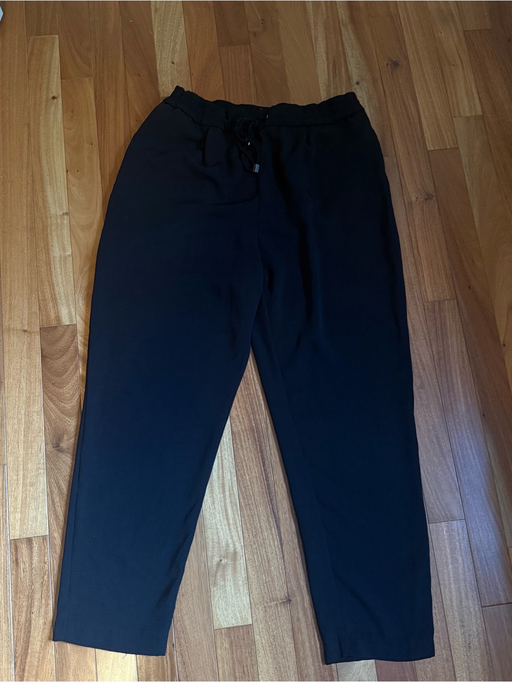 Zara Black Drawstring Pants